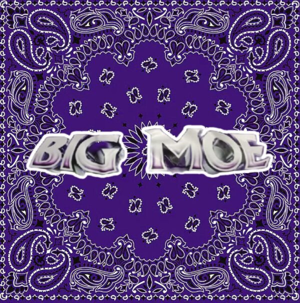 BIG MOE PURPLE BANDANA