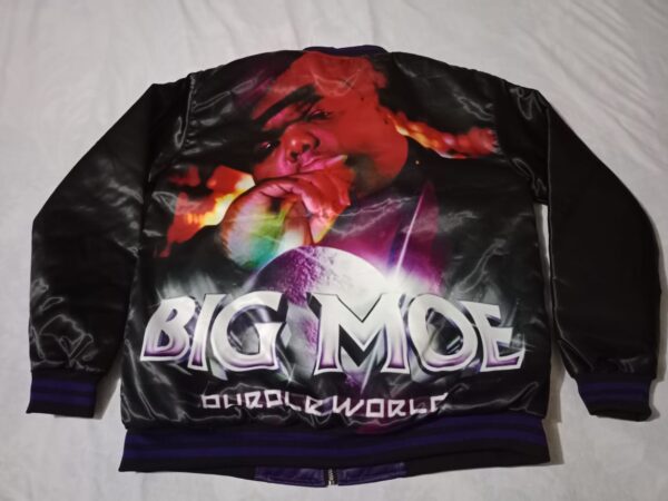 BIG MOE - PURPLE WORLD Custom Jacket - Image 2